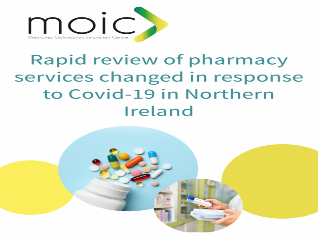 Rapid review of pharmacy services changed in response to COVID-19 in Northern Ireland